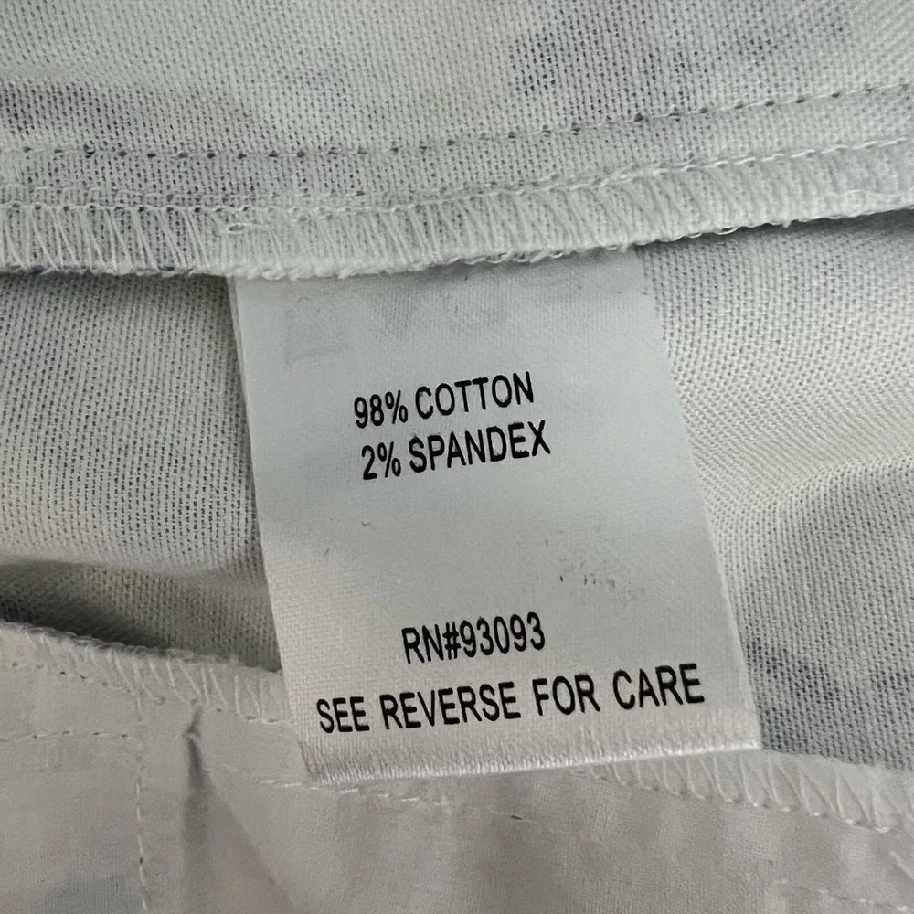 Tyler Boe blue and white shorts size 6 - Picture 8 of 8